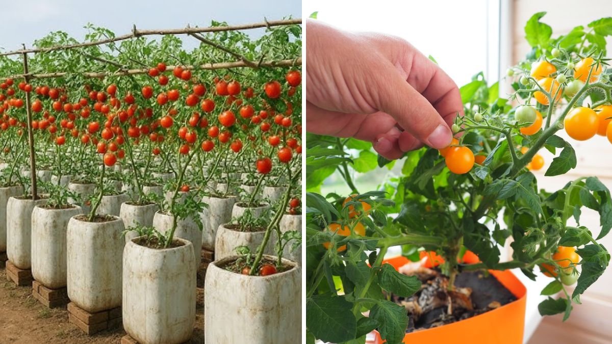 Garden in a Bottle: Growing Tomatoes in a Small Space