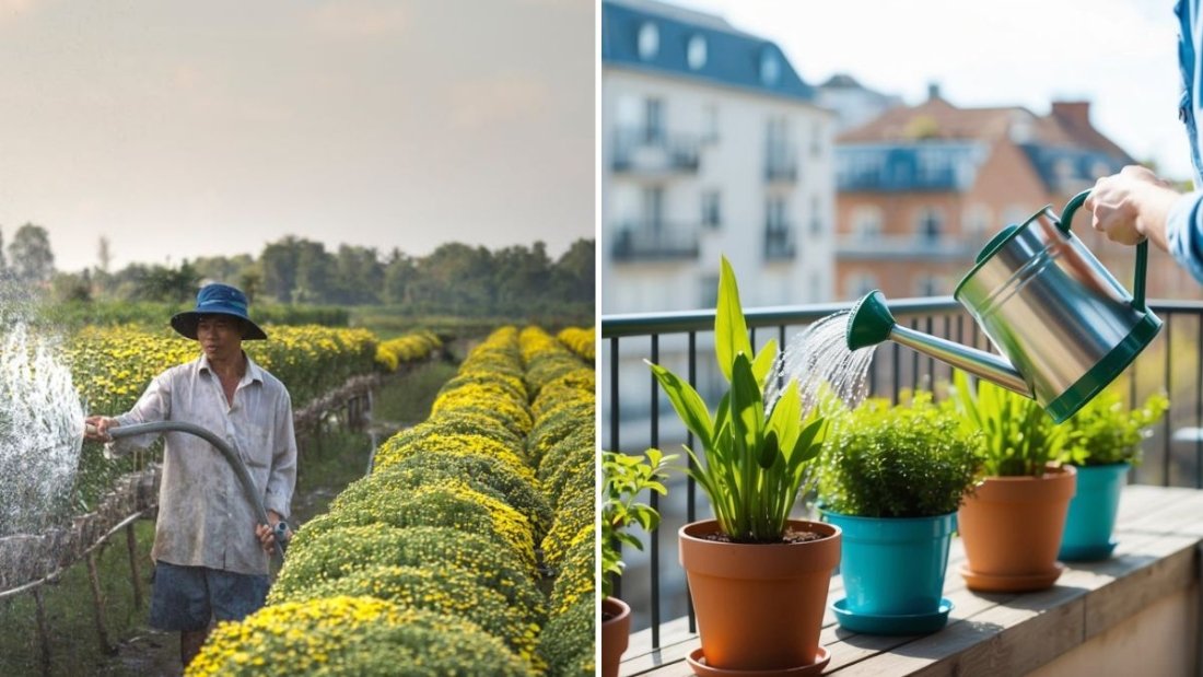 5 Tips for Watering Balcony Plants Efficiently: Smart Ways to Keep Your Garden Healthy Without Waste