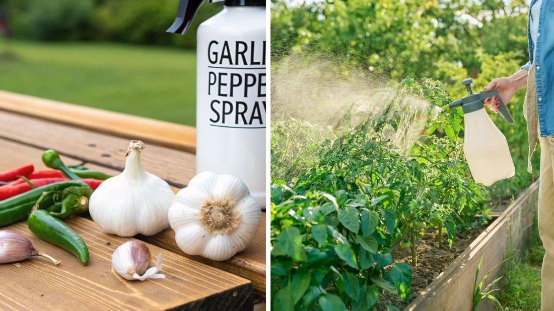 How to Use Garlic and Chili Spray to Repel Insects Naturally