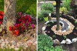 20 Unique Around-Tree Flower Bed Ideas to Upgrade Your Garden Design